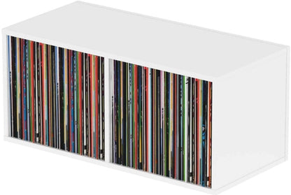Glorious Record Box 230 White Media Storage - PSSL ProSound and Stage Lighting