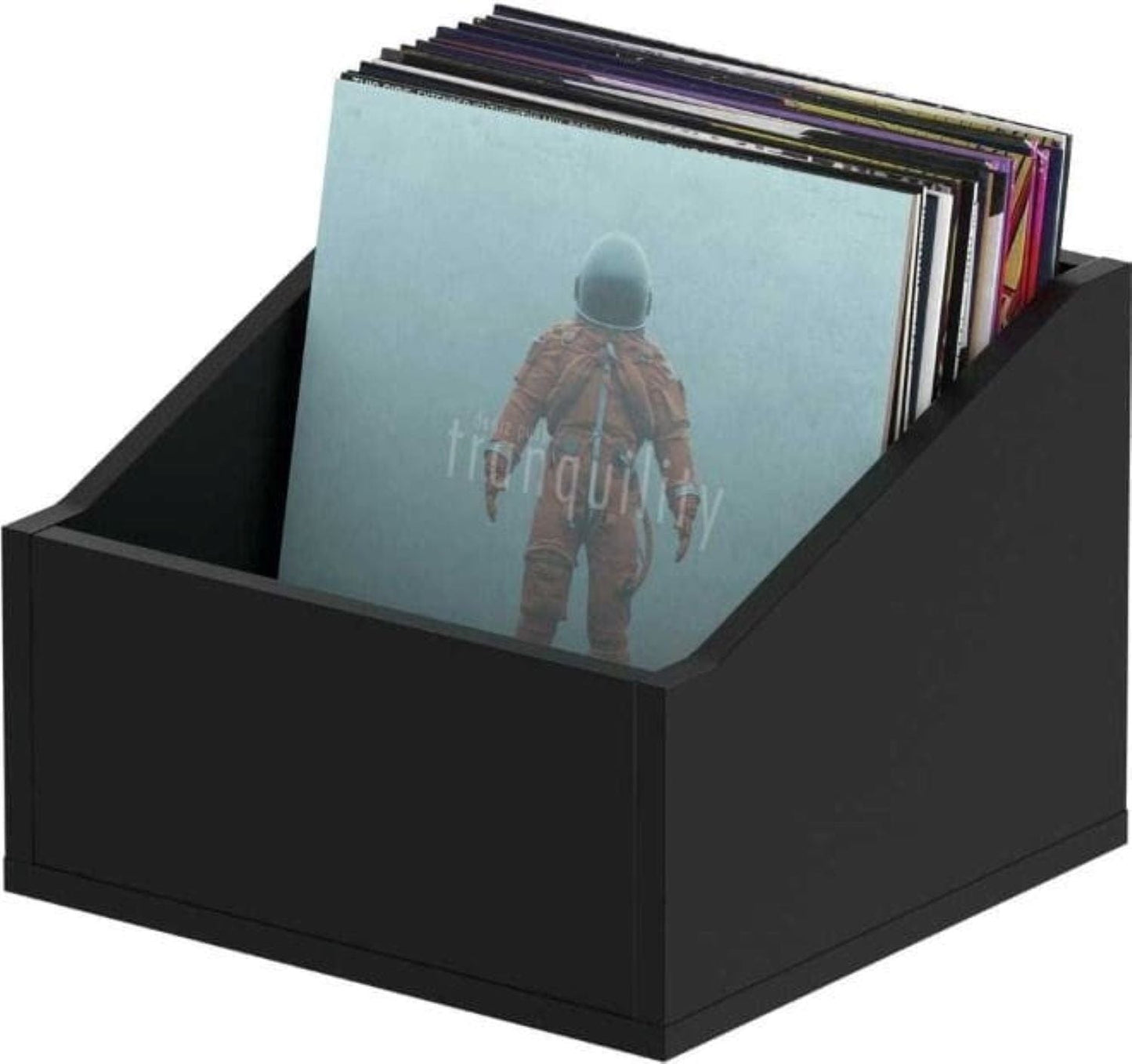 Glorious Record Box Advanced 110 Black Media Storage - PSSL ProSound and Stage Lighting