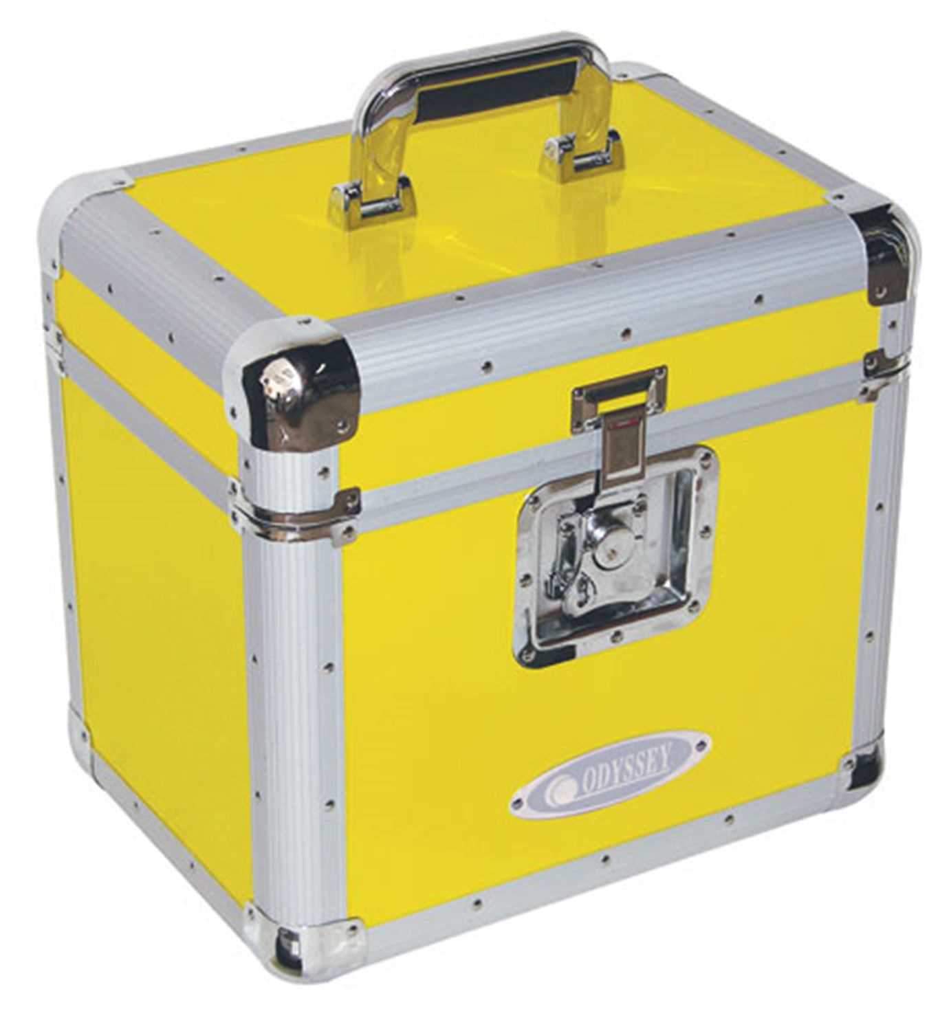 Odyssey KLP1YEL 70LP Road Case - Yellow - ProSound and Stage Lighting