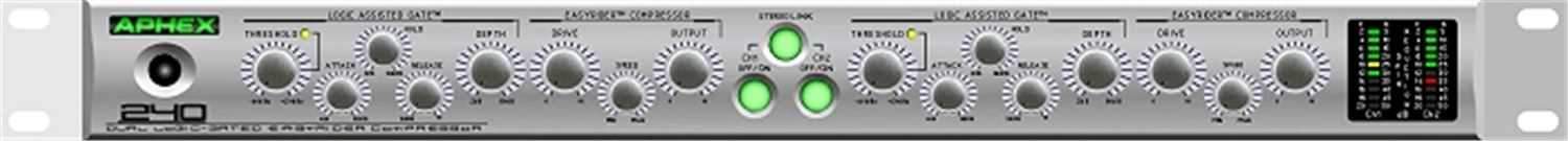 Aphex 240 Dual Logic-Assisted Gated/ Compressor - ProSound and Stage Lighting