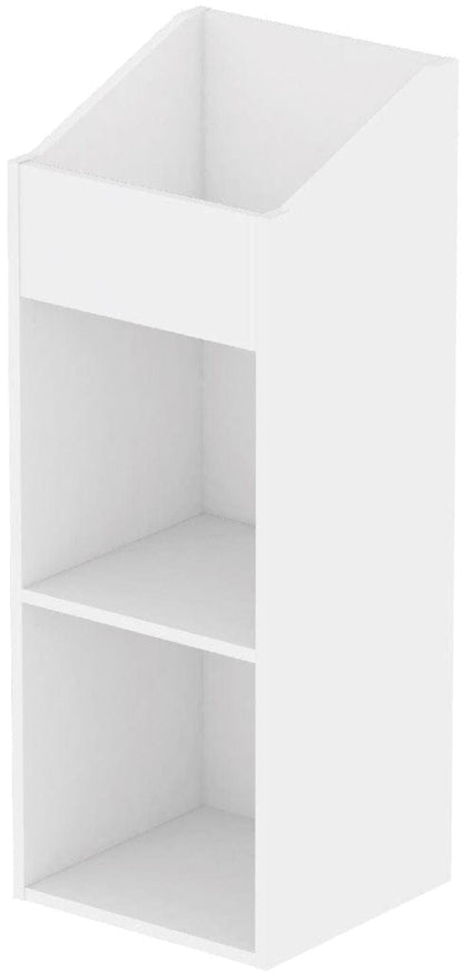 Glorious Record Rack 330 White Media Storage - PSSL ProSound and Stage Lighting