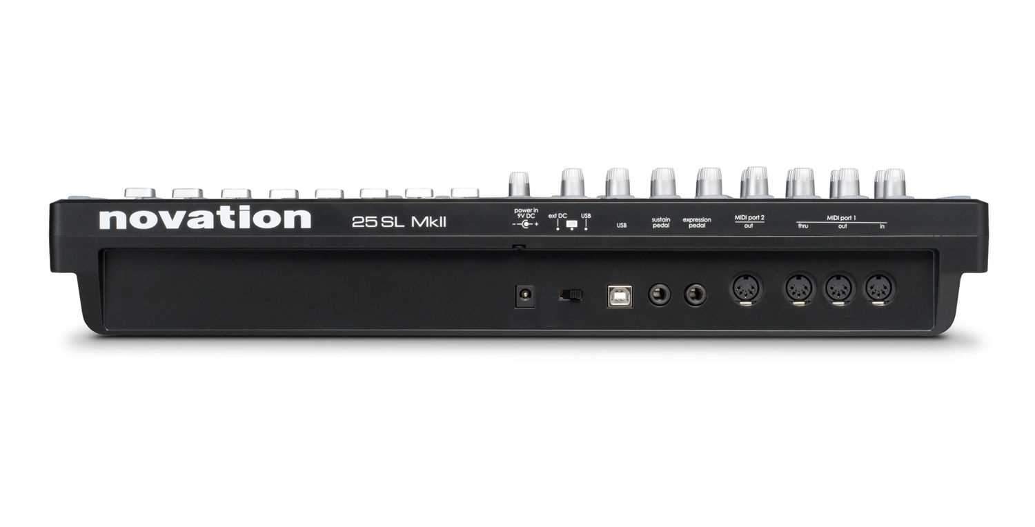 Novation 25-SL-MKII 25 Key USB Midi Keyboard - ProSound and Stage Lighting