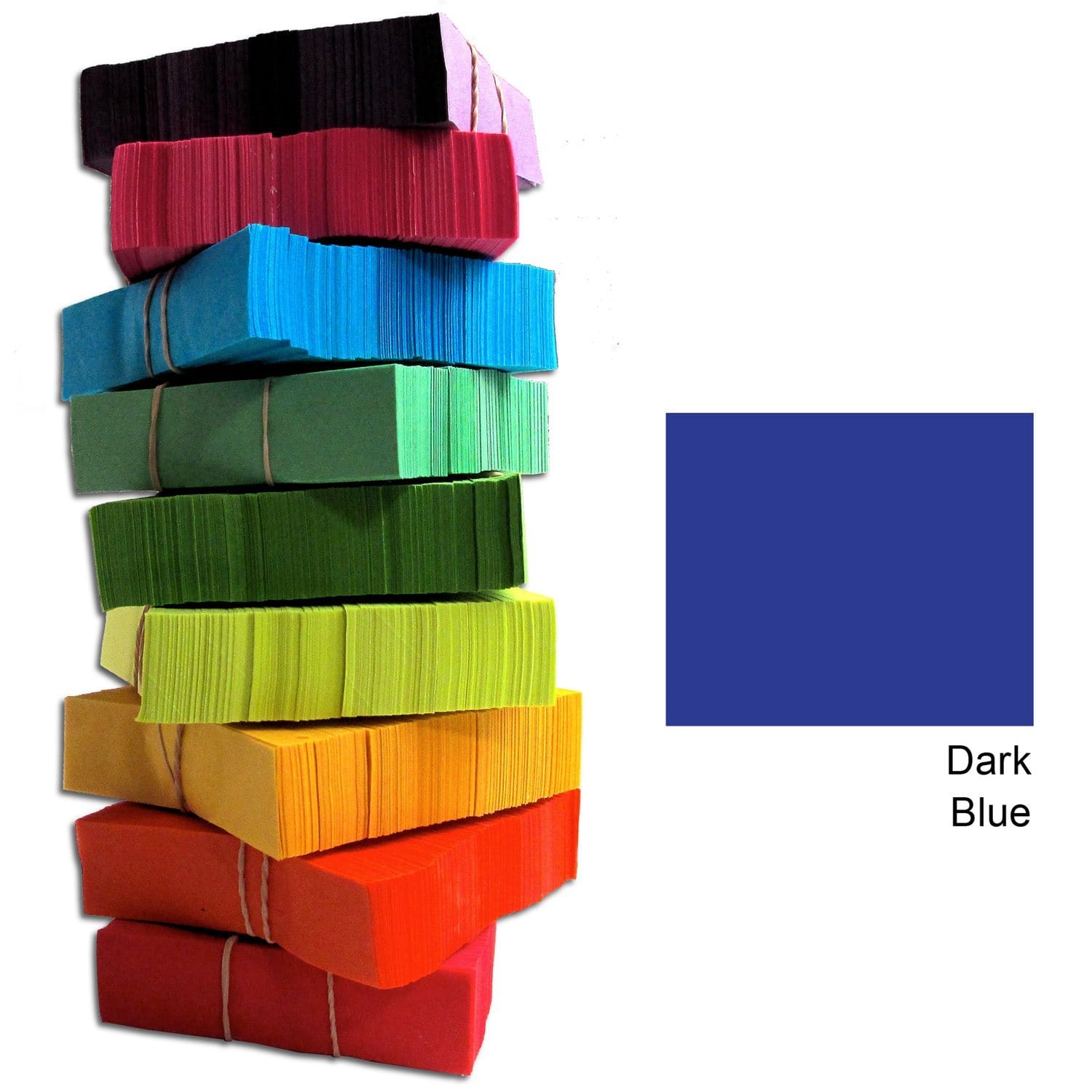 CITC Confetti Stacks 1 lb - Dark Blue - ProSound and Stage Lighting