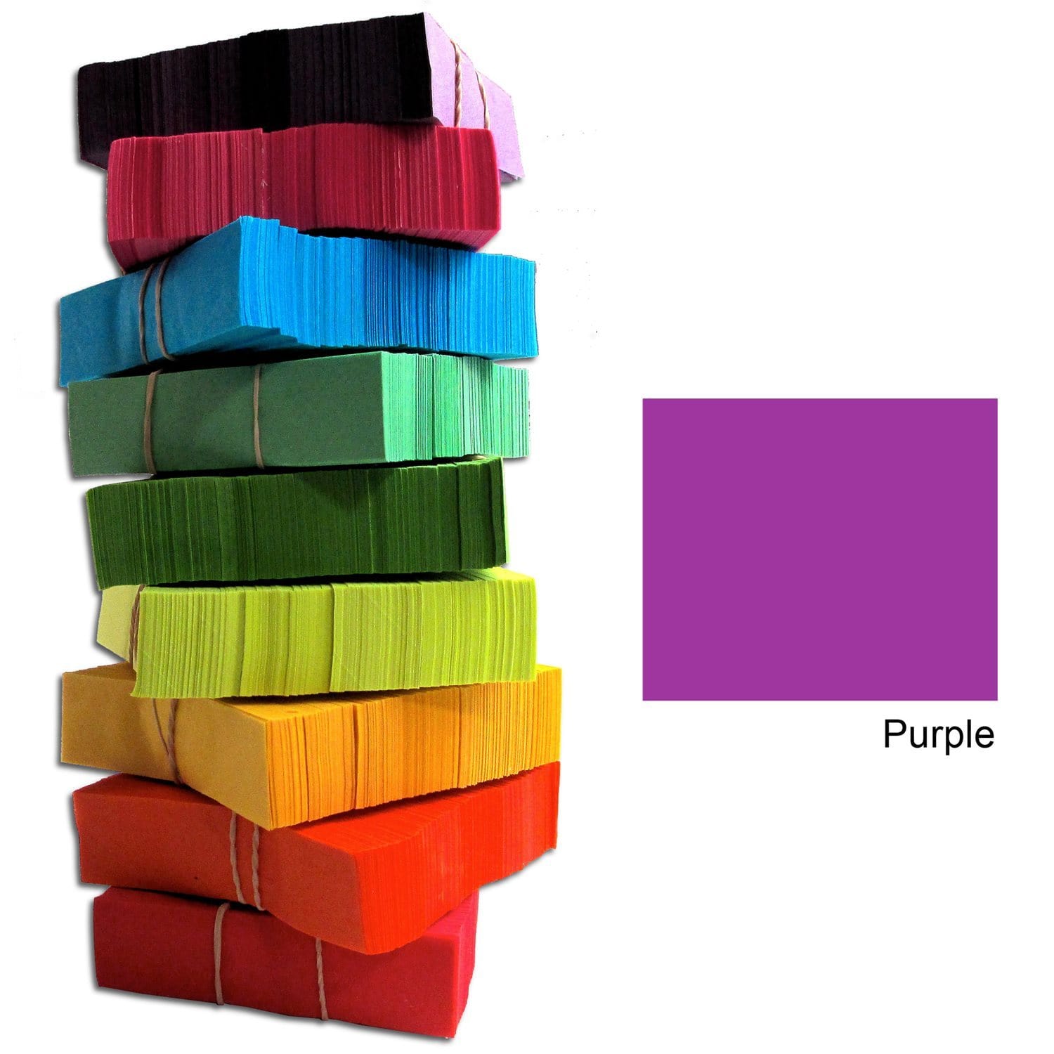 CITC Confetti Stacks 1 lb - Purple - ProSound and Stage Lighting