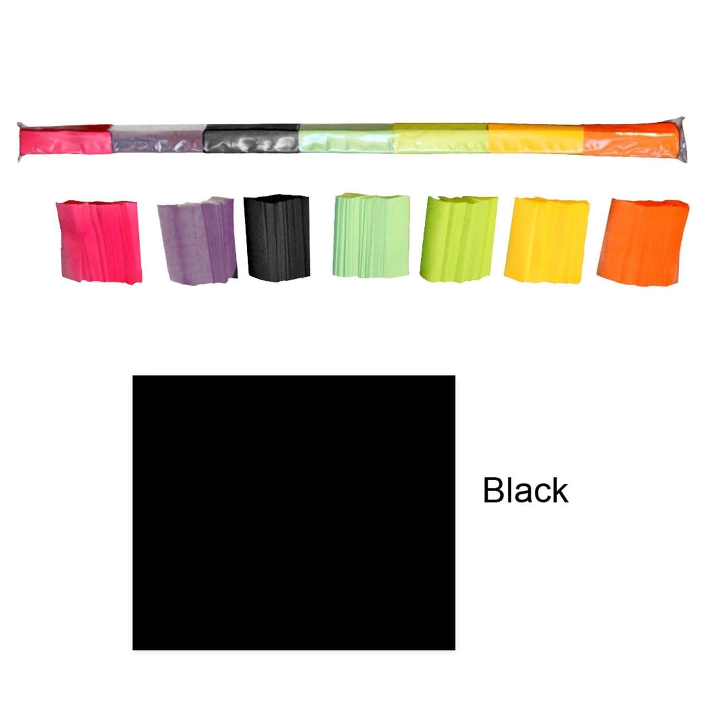 CITC Speed Load Tissue Confetti - Black - ProSound and Stage Lighting