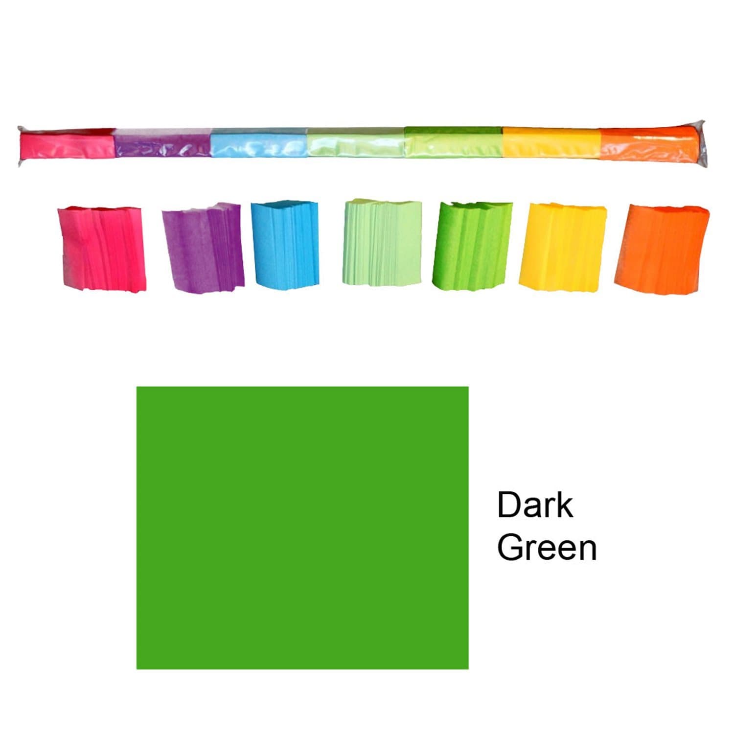CITC Speed Load Tissue Confetti - Dark Green - ProSound and Stage Lighting