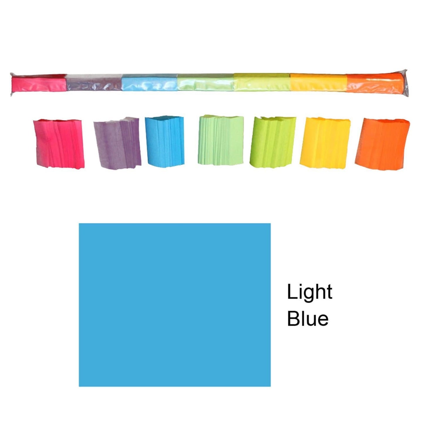 CITC Speed Load Tissue Confetti - Light Blue - ProSound and Stage Lighting