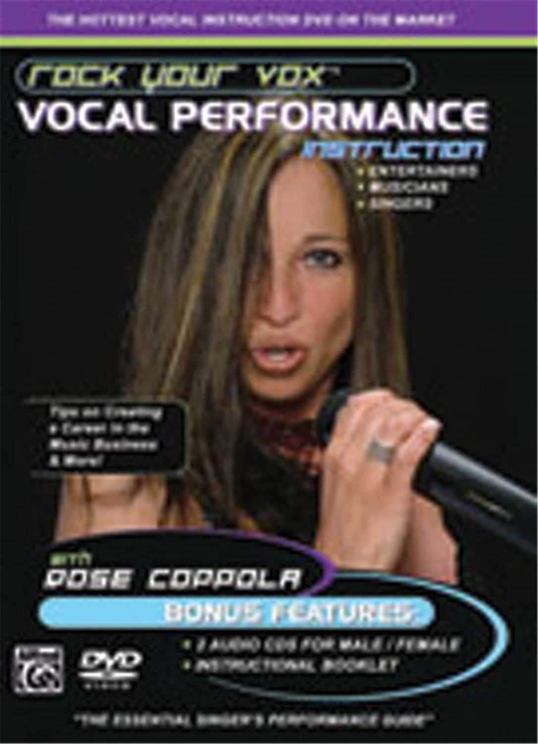 Alfred 25915 Roc Your Vox - Vocal Performance DVD - ProSound and Stage Lighting