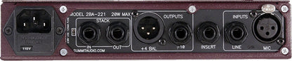 Summit Audio 2BA-221 Mic & Line Preamp - ProSound and Stage Lighting