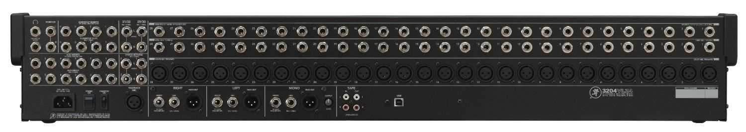 Mackie 3204 VLZ4 32-Channel 4-Bus Mixer with USB Interface - ProSound and Stage Lighting