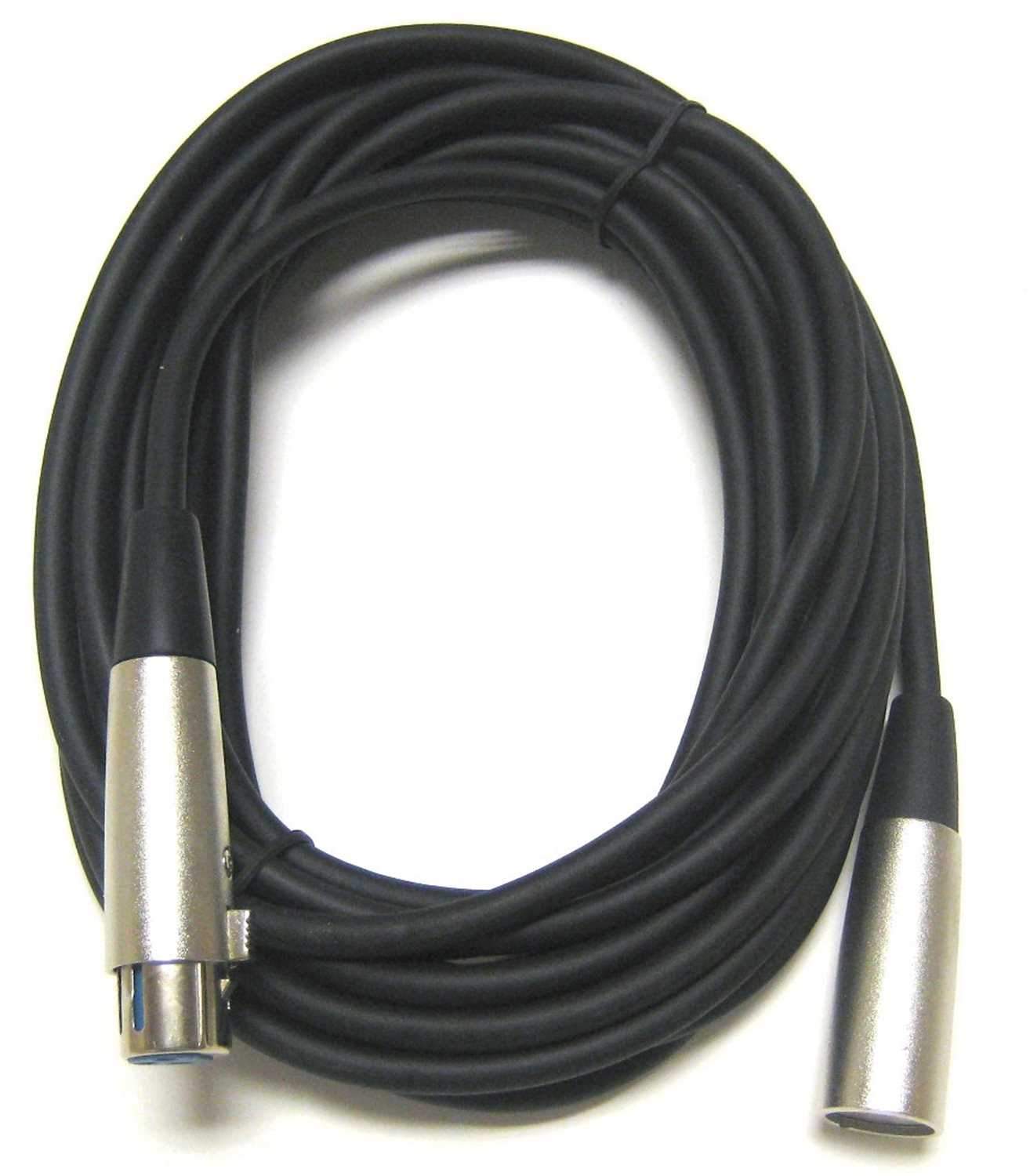 On Stage Economy Microphone Cable 20Ft XLR to XLR - ProSound and Stage Lighting
