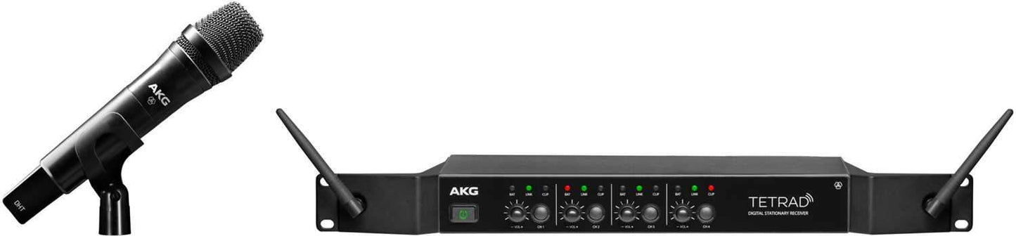AKG DMS Tetrad Digital Wireless Vocal Microphone System P5 - ProSound and Stage Lighting