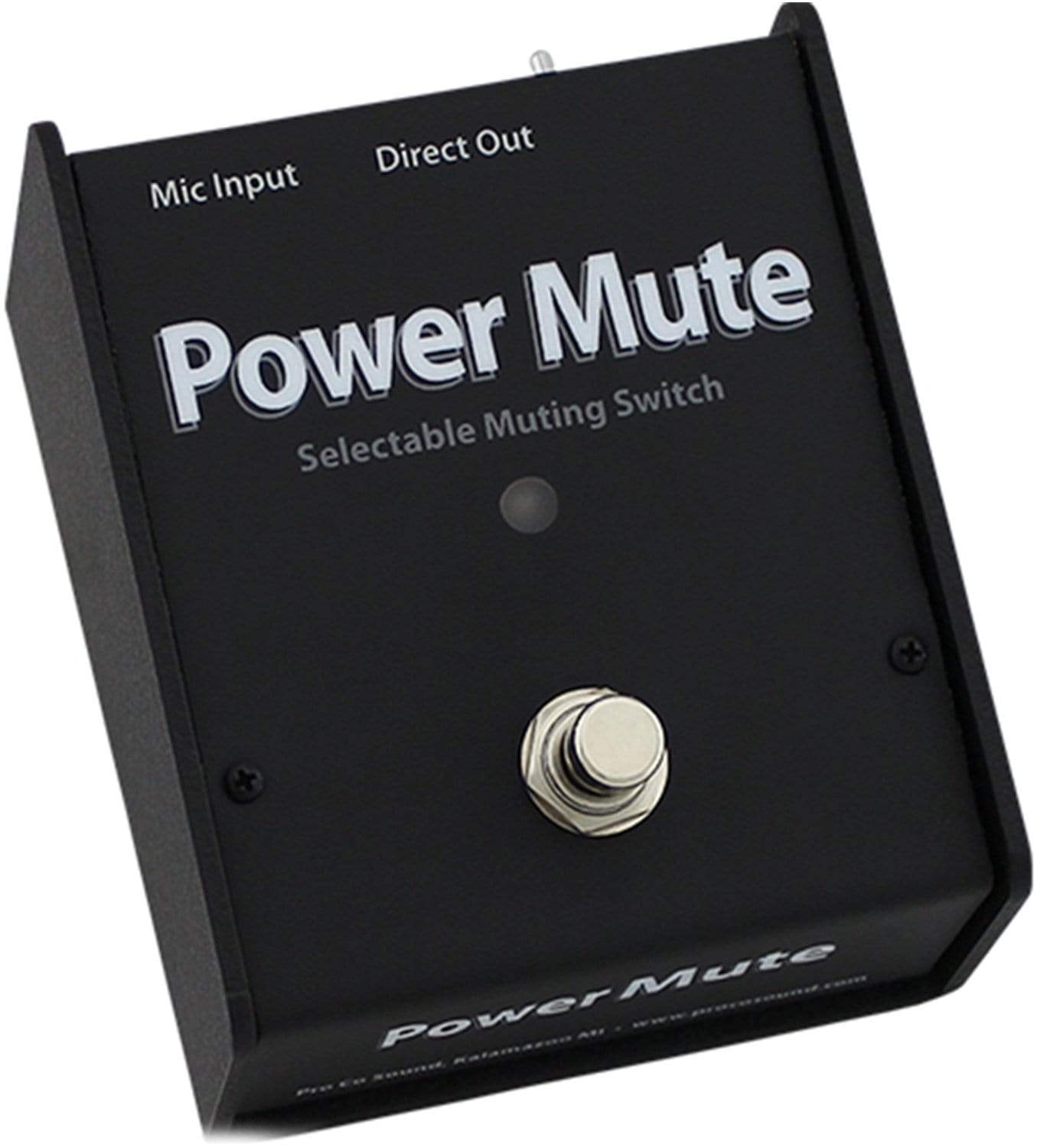 ProCo CDSO Power Mute Footswitch - ProSound and Stage Lighting