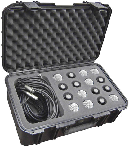 SKB 3I2011MC16 Waterproof Mic Case - Holds 16 Mics - ProSound and Stage Lighting