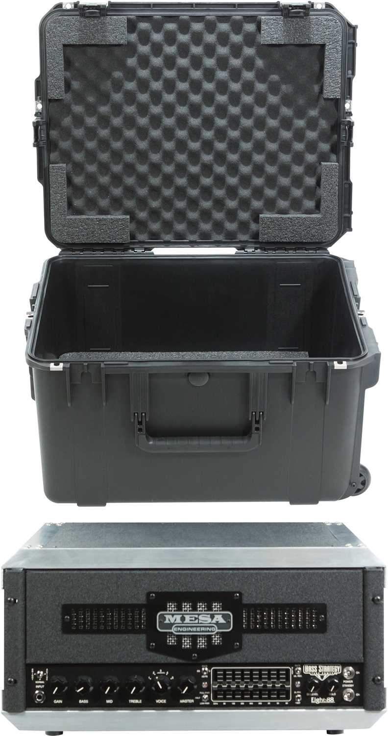 SKB 3I-2217-124U Case with Removeable 4U Rack Cage - ProSound and Stage Lighting