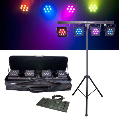 Chauvet 4BAR Tri 4x RGB LED Wash Light System - ProSound and Stage Lighting