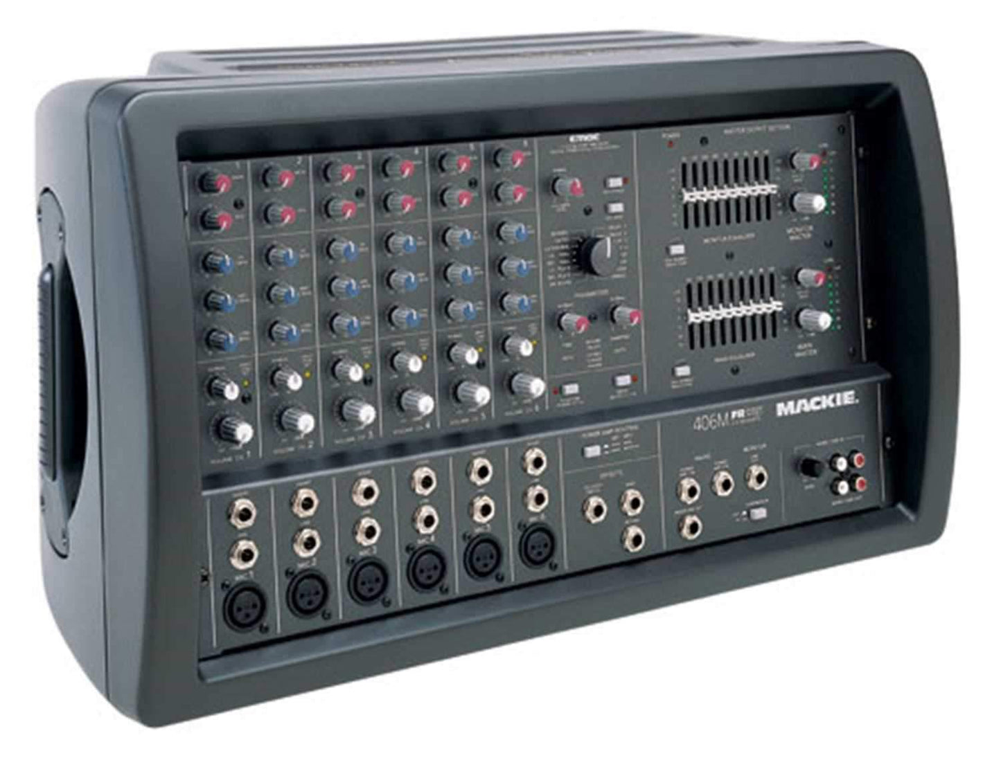 Mackie 406M 6 Channel Powered Pa Mixer - ProSound and Stage Lighting