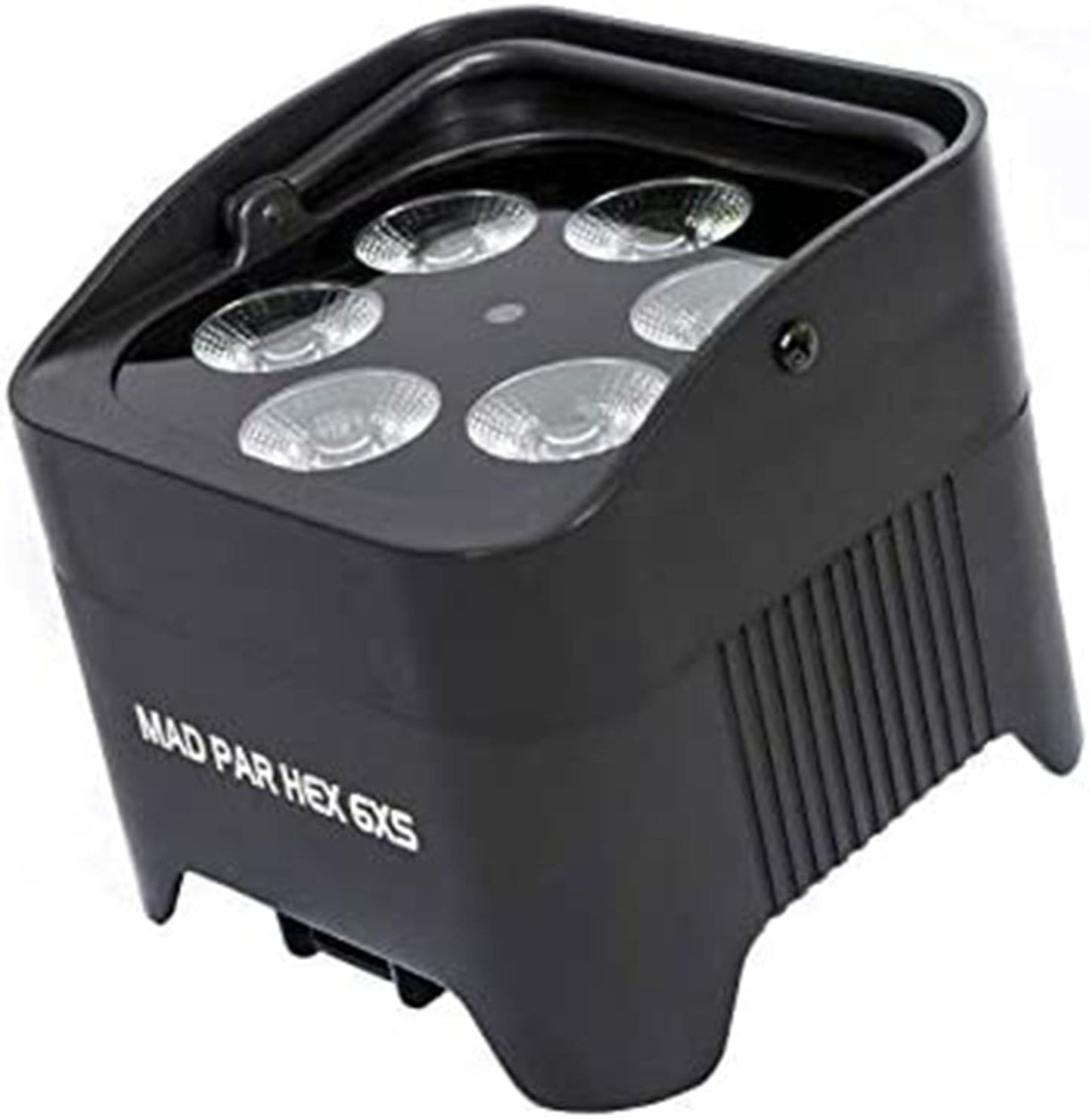 JMAZ Mad Par HEX 6XS Battery Powered LED in Black - ProSound and Stage Lighting