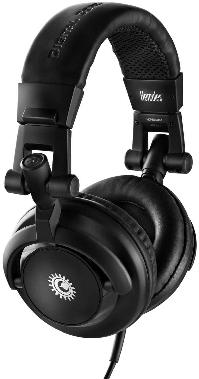 Hercules HDP DJ M 40.1 DJ Headphones - Black - ProSound and Stage Lighting