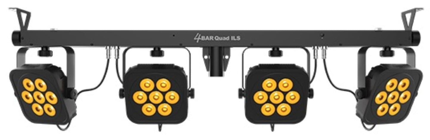 Chauvet DJ 4BARQUADILS 4BAR Quad ILS LED Wash Light System - PSSL ProSound and Stage Lighting