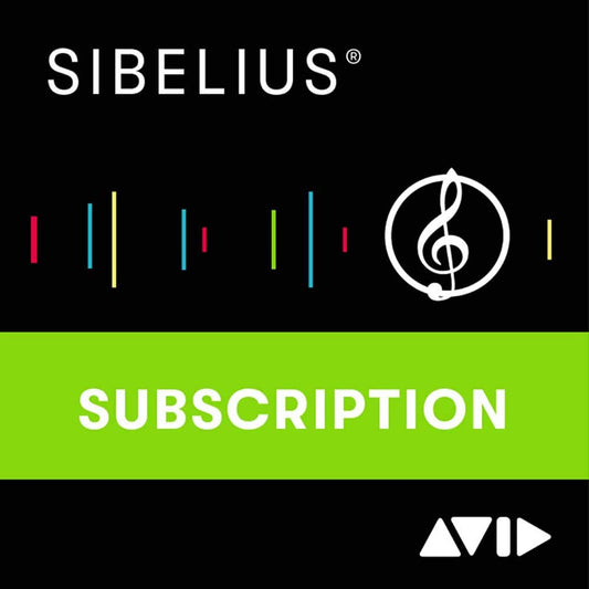 Sibelius 1Y Subscription - ProSound and Stage Lighting