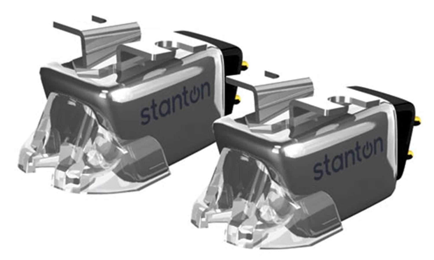 Stanton 520V3TWIN Twin Pack Headshell Cartridge - ProSound and Stage Lighting