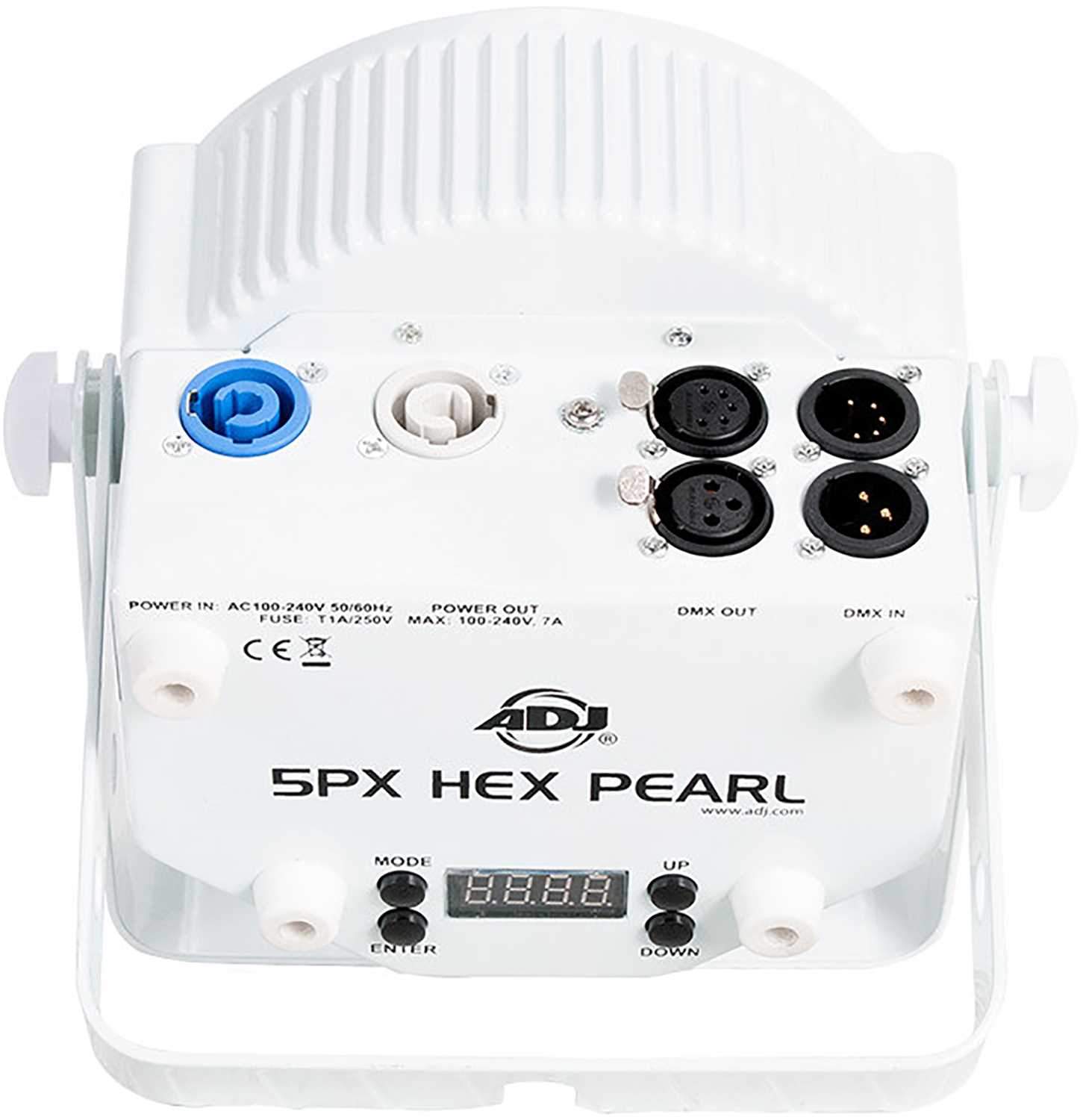 ADJ American DJ 5PX Hex RGBWA Plus UV LED Par Wash - White - ProSound and Stage Lighting