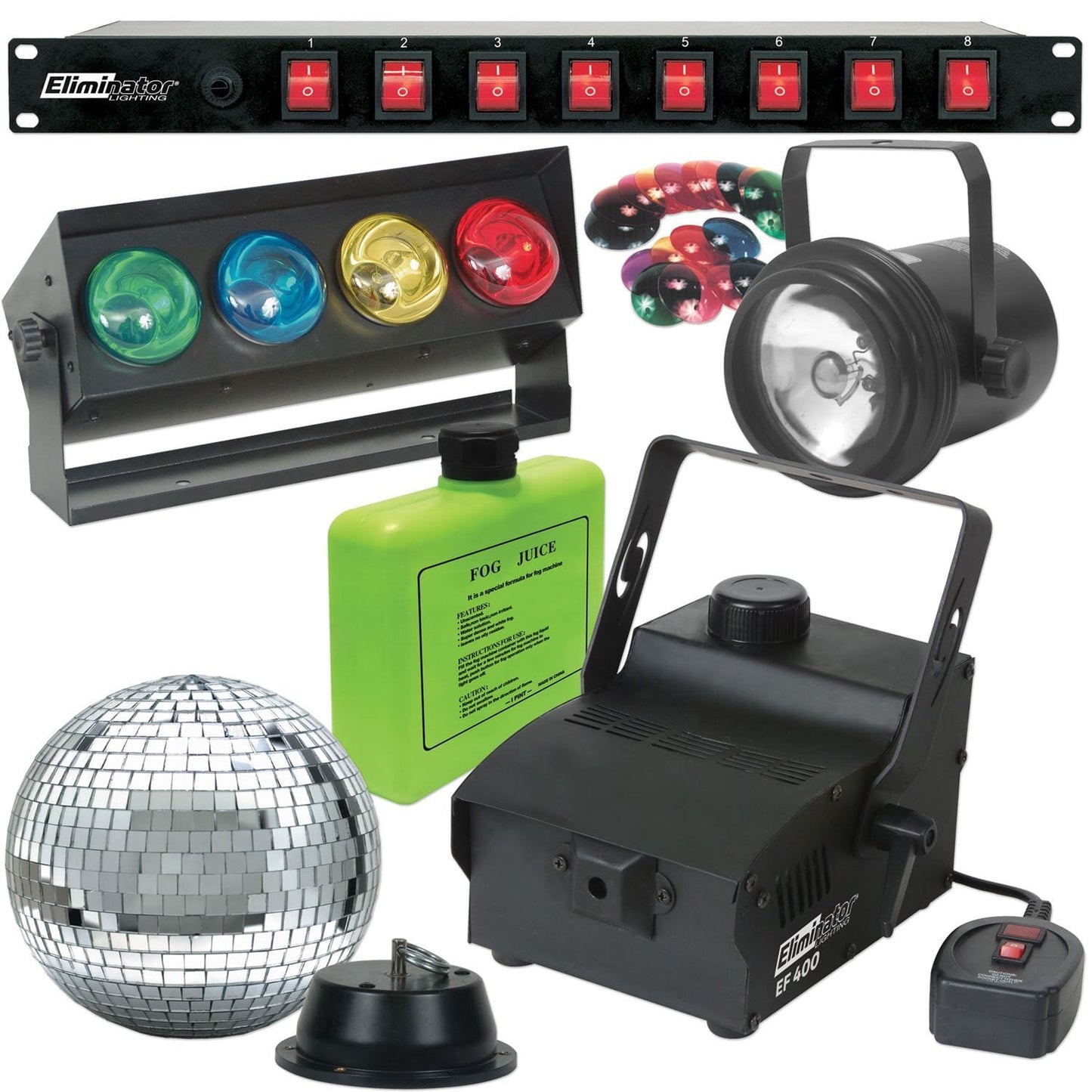 Eliminator 6-PAK Lighting Special Effect System - ProSound and Stage Lighting