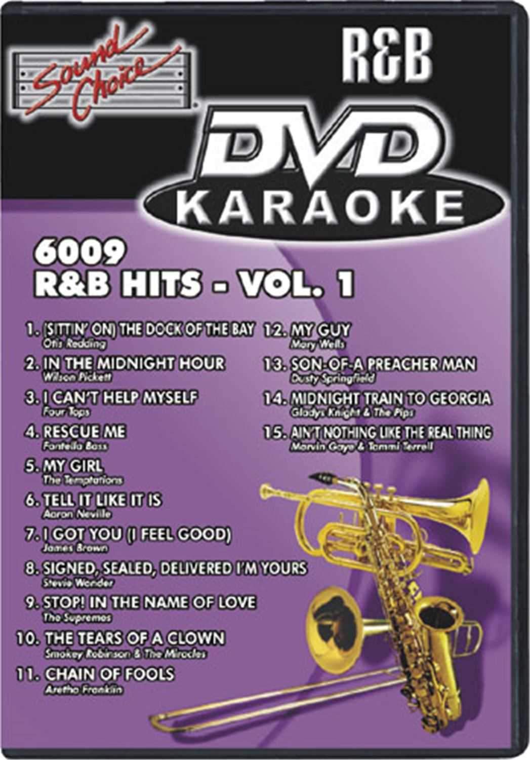 SOUND CHOICE R & B HITS DVD KARAOKE - VOL 1 - ProSound and Stage Lighting