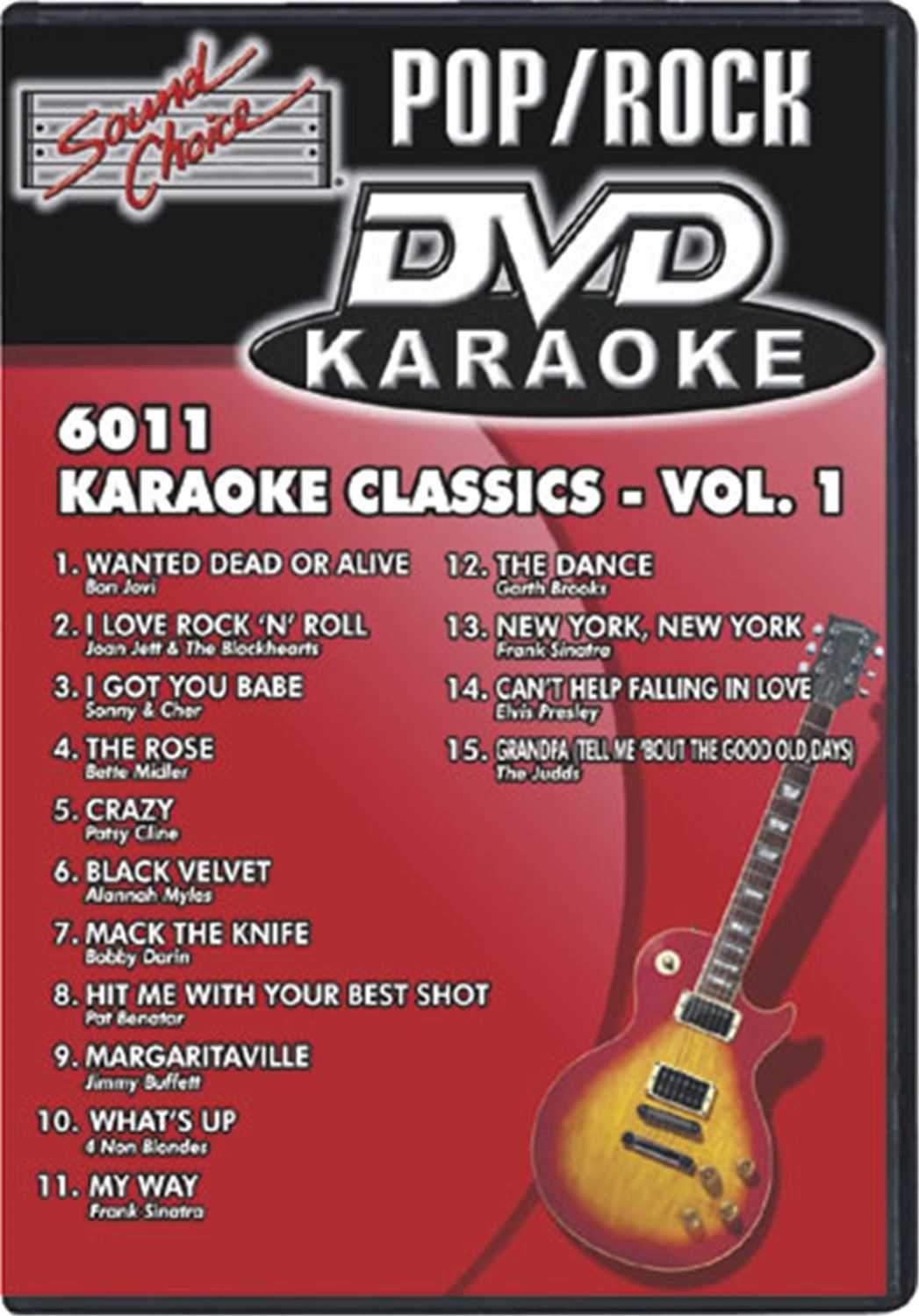 Sound Choice Karaoke Classics Dvd Karaoke - Vol 1 - ProSound and Stage Lighting