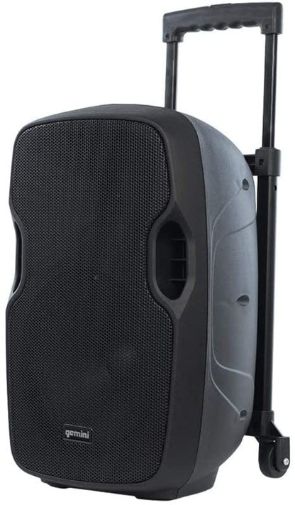 Gemini AS-10TOGO 10-inch Powered Portable Bluetooth Speaker - ProSound and Stage Lighting