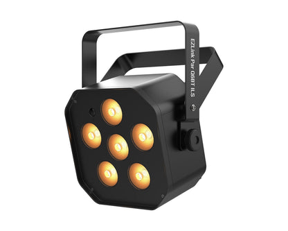 Chauvet DJ EZLINKPARQ6BTILS Battery LED PAR 6x3W RGBA LEDs with Bluetooth - PSSL ProSound and Stage Lighting