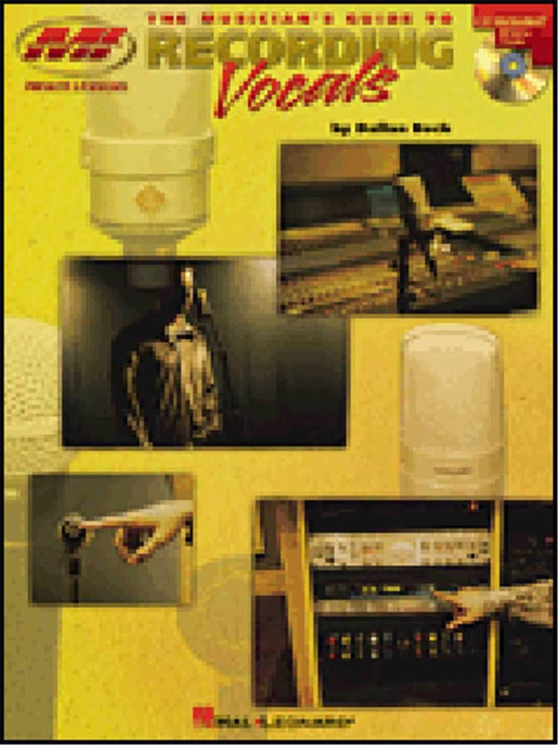 Hal Leonard 695626 Recording Vocals (Book/CD Pack) - ProSound and Stage Lighting