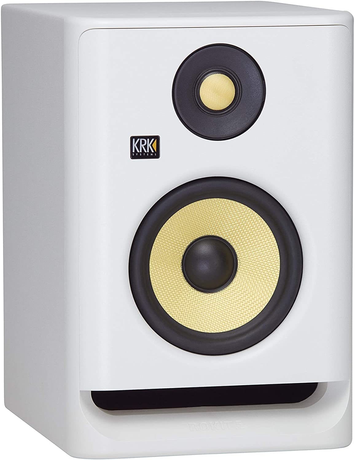 KRK RP5G4 Rokit White Noise 5-Inch Powered Studio Monitor (In White) - PSSL ProSound and Stage Lighting
