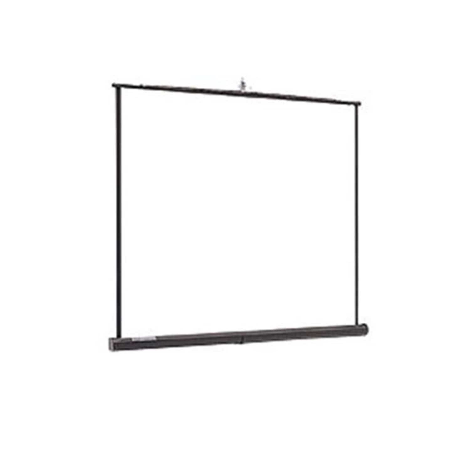 Dalite 100 In Matte White Pull Down Video Screen - ProSound and Stage Lighting