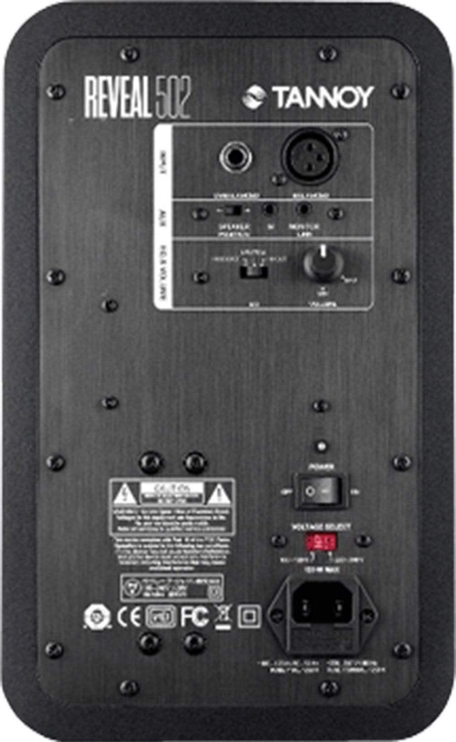 Tannoy Reveal 502 105 Watt 5-Inch Studio Monitor - ProSound and Stage Lighting