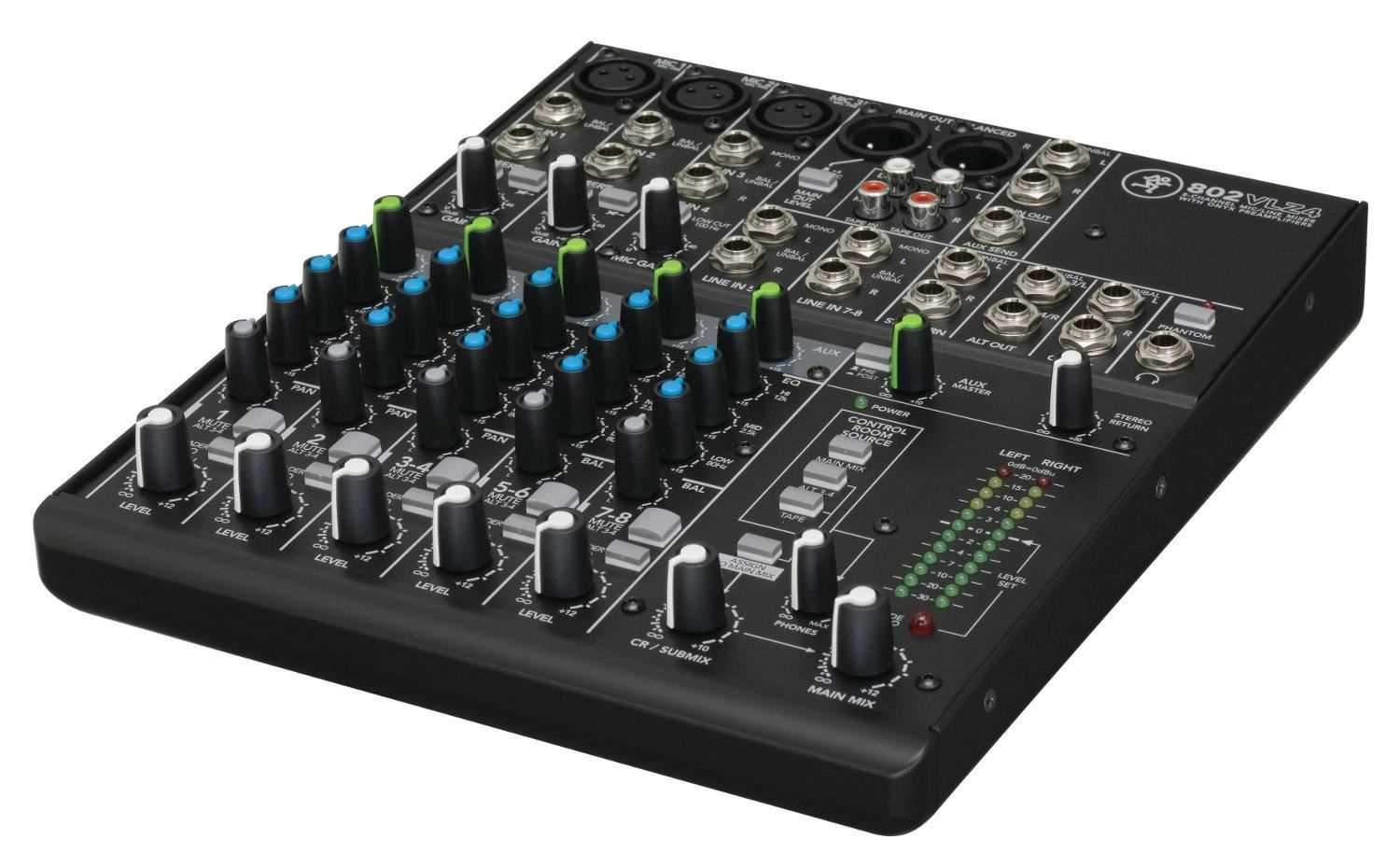 Mackie 802VLZ4 Compact 8-channel PA Mixer - ProSound and Stage Lighting