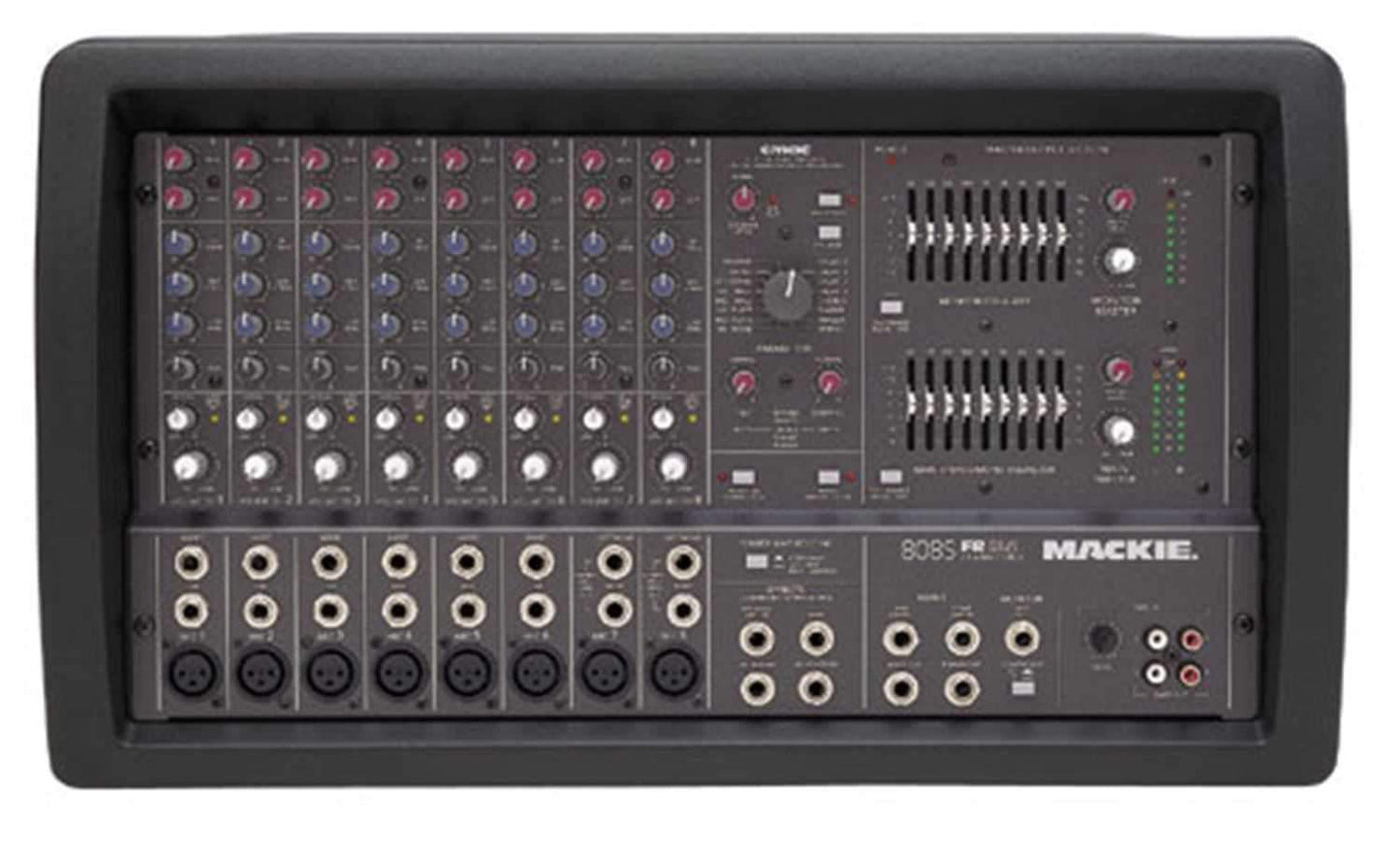 Mackie 808S 8Ch 2X600W Stereo Pwrd Mixer with Fx - ProSound and Stage Lighting