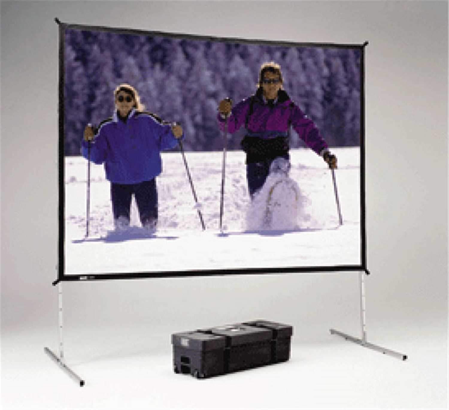 DaLite 88627 Da-Tex Fast Fold Rear Projection Screen 63" x 84" - PSSL ProSound and Stage Lighting