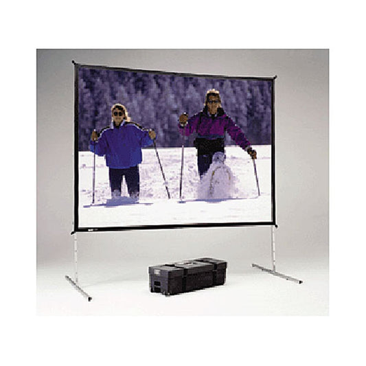 Da-Lite 88638 7-Ft 6-Inch x 10-Ft Fast-Fold Deluxe Portable Projection Screen - ProSound and Stage Lighting