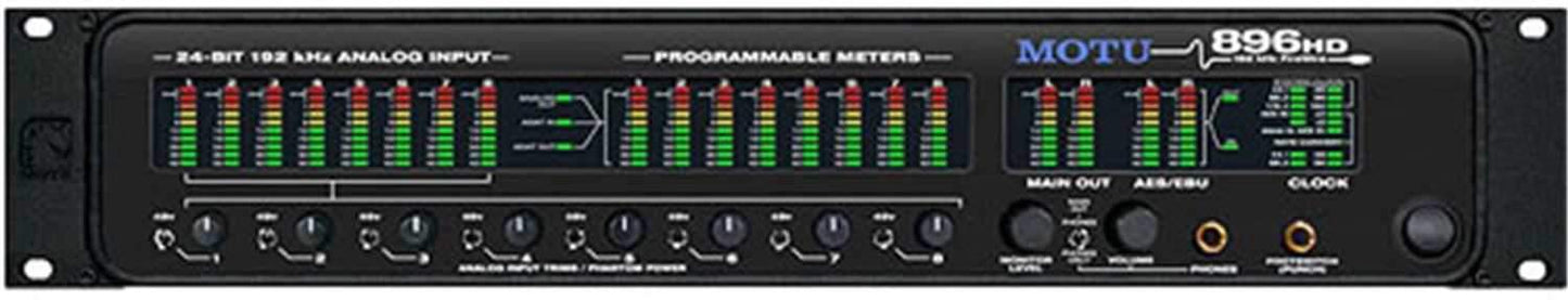 MOTU 896HD Computer Audio Interface - ProSound and Stage Lighting