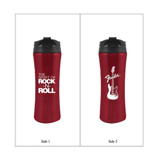 Fender Red Fender Collectors Road And Travel Mug - ProSound and Stage Lighting