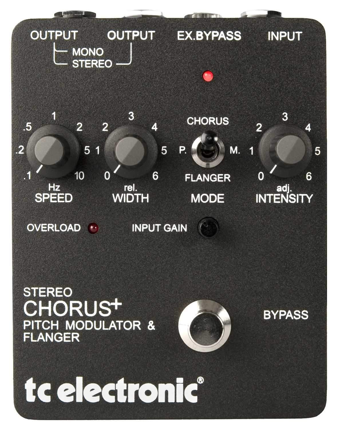 TC Electronic TC SCF Stereo Chorus & Flanger Pedal - ProSound and Stage Lighting