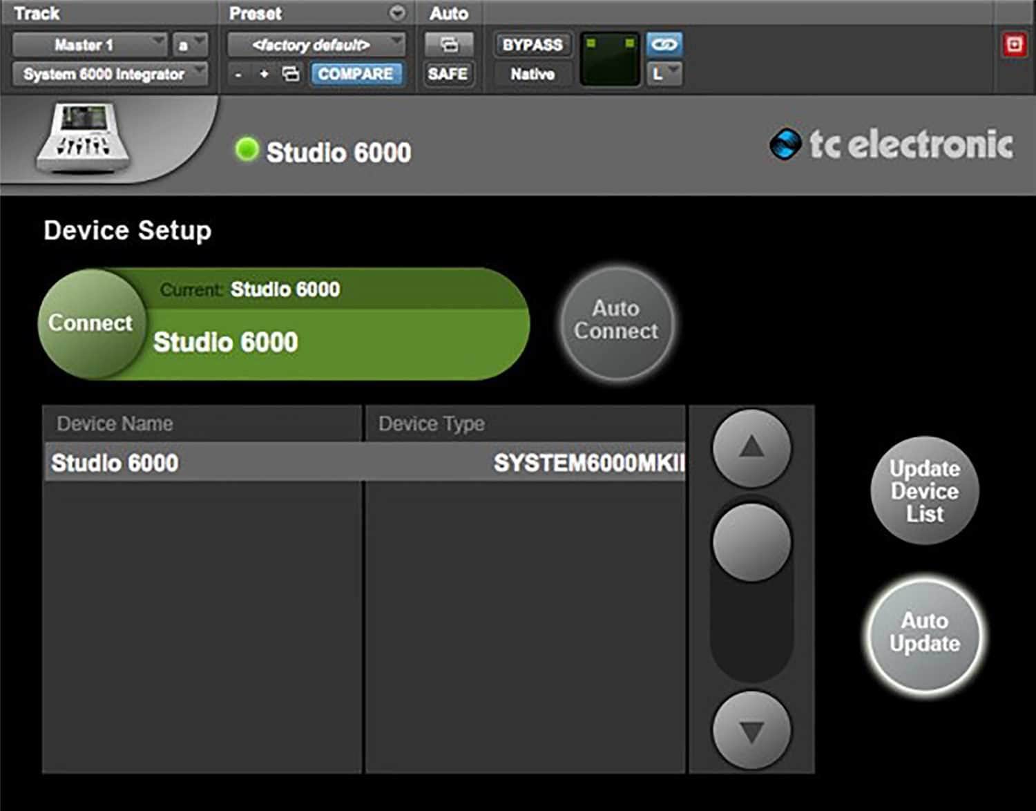 TC Electronic System 6000 Integrator Software - ProSound and Stage Lighting