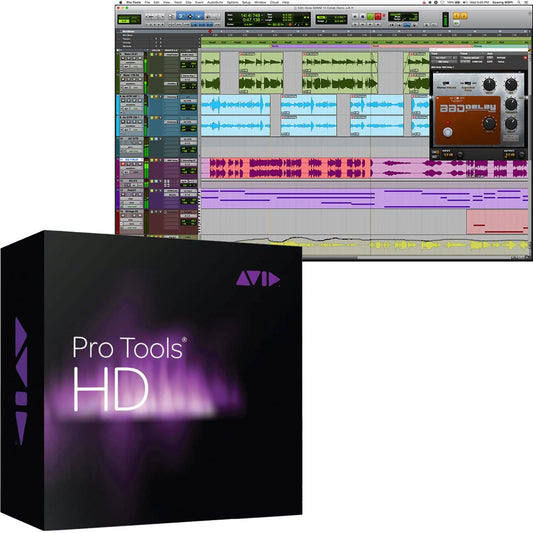 Avid Pro Tools HD Annual Upgrade & Support Renewal Boxed License - ProSound and Stage Lighting
