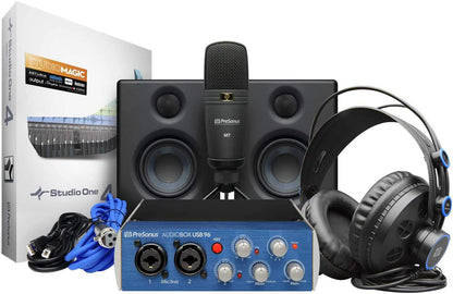 Presonus AudioBox 96 Ultimate USB 2.0 Complete Recording System - ProSound and Stage Lighting