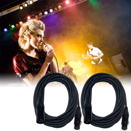 Tour Grade 50Ft Xlr To Xlr Mic Cable 2 Pack - ProSound and Stage Lighting