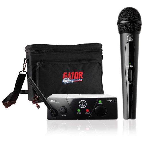AKG WMS40 Wireless Mic with Gator Bag - ProSound and Stage Lighting