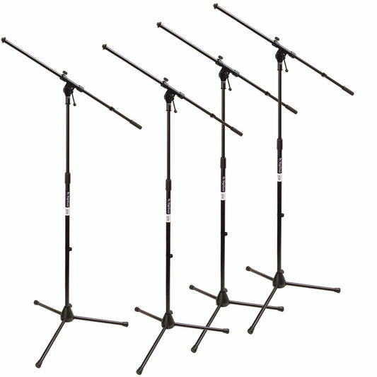 On-Stage MP-A300 Boom Microphone Stand - 4 Pack - ProSound and Stage Lighting