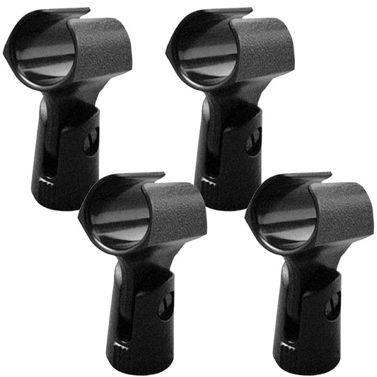 Professional Microphone Clip 4 Pack - ProSound and Stage Lighting